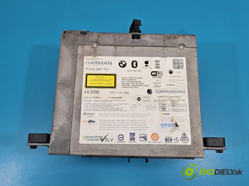 Bmw 5 F10 2010-2017 2.0d 218 HP automatic 160 kW 1995 cm3 5- Radio originál 929035701