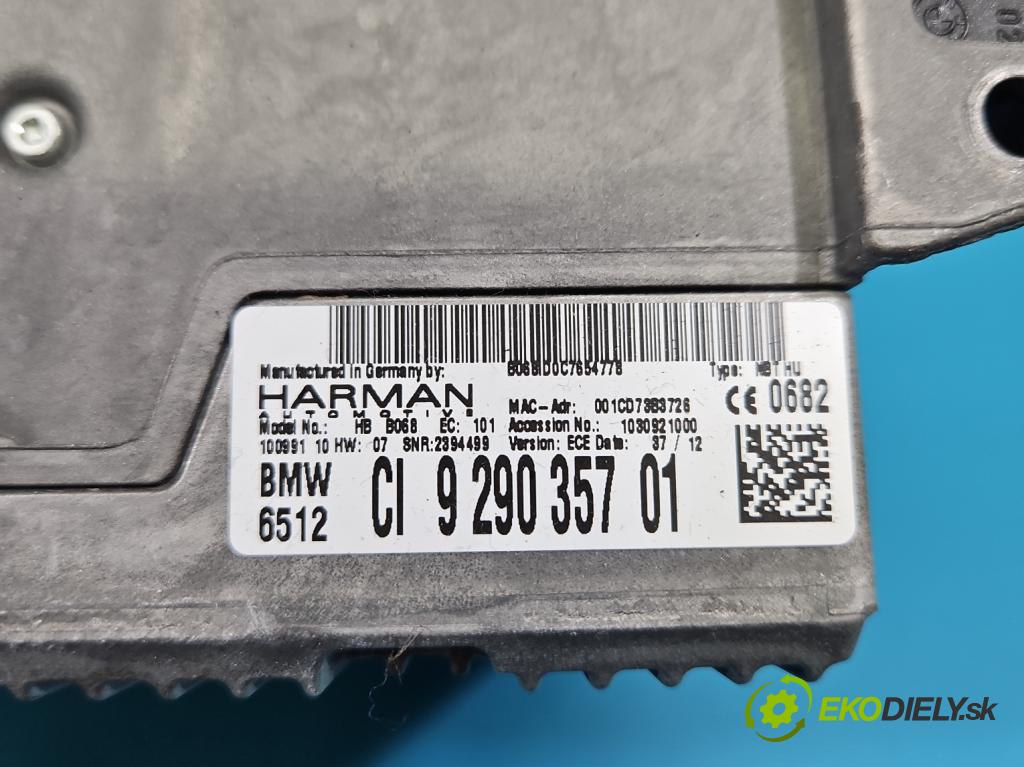 Bmw 5 F10 2010-2017 2.0d 218 HP automatic 160 kW 1995 cm3 5- Radio originál 929035701