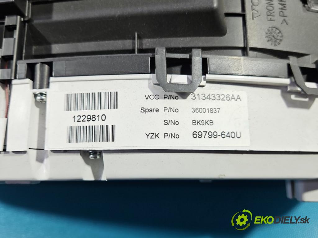 Volvo S60 II 2010-2018 2.5 T5 250 HP automatic 184 kW 2497 cm3 4- riadiaca jednotka motora 31312651
