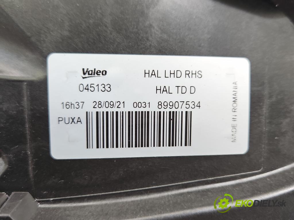 Volvo S60 II 2010-2018 2.5 T5 250 hp automatic 184 kW 2497 cm3 4- světlo pravý 89907534 (Pravé přední světlo)