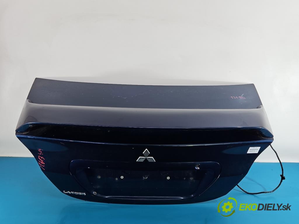 Mitsubishi Lancer VII 2001-2013 1.6 16V 98 HP manual 72 kW 1584 cm3 4- zadna kufor  (Kapota zadná (kufor))
