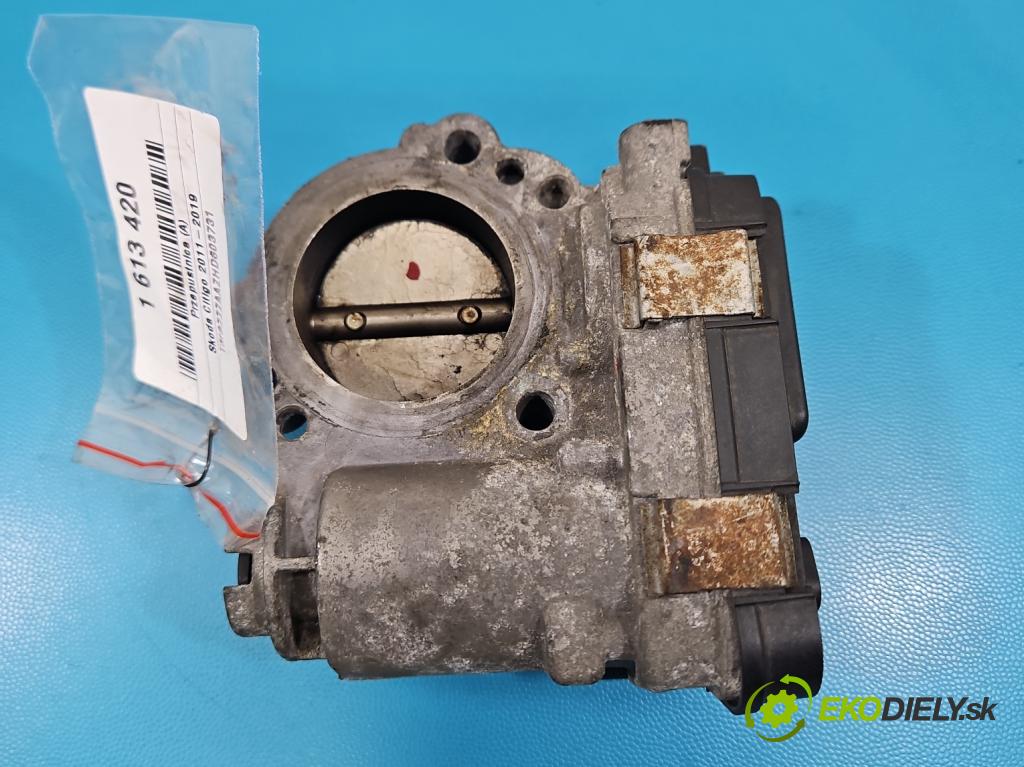 Skoda Citigo 2011-2019 1.0 MPI 60 HP manual 44 kW 999 cm3 3- klapka 04C133062D (Škrtiaca klapka)