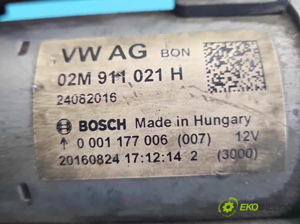 Skoda Citigo 2011-2019 1.0 MPI 60 hp manual 44 kW 999 cm3 3- startér: 02M911021H (Startér)