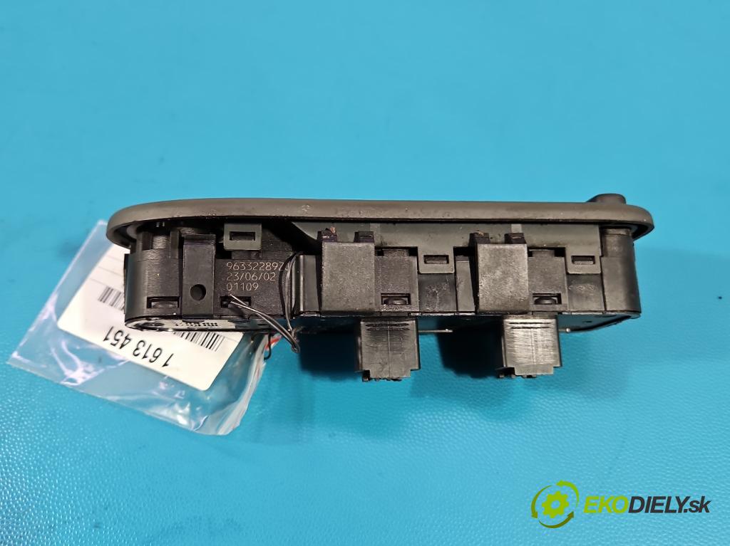 Citroen C5 I 2001-2008 2.2 hdi 128 hp manual 94 kW 2179 cm3 5- Přepínač oken zpětných zrcátek 96332289ZJ