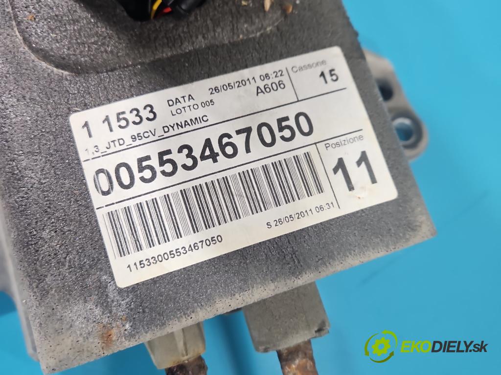 Fiat Punto Grande 1.2 8V 69KM manual 51 kW 1242 cm3 3- kulisa změny stupňová  (Řadicí páka (kulisa) )