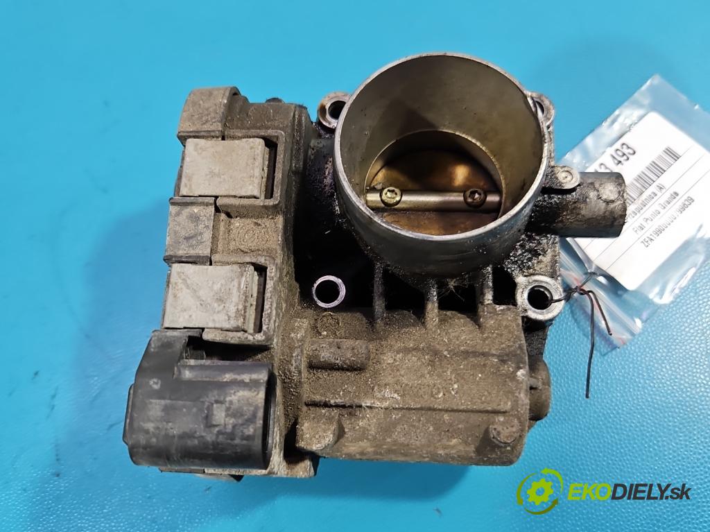 Fiat Punto Grande 1.2 8V 69KM manual 51 kW 1242 cm3 3- škrticí klapka 55192786 (Škrticí klapka)