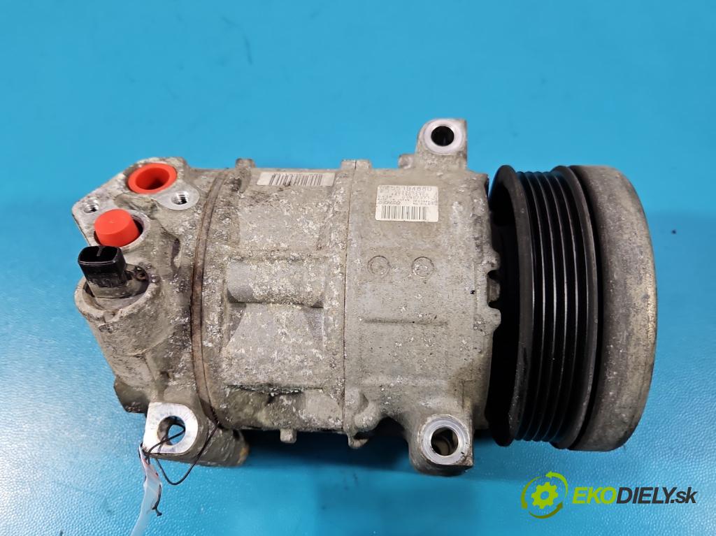Fiat Punto Grande 1.2 8V 69KM manual 51 kW 1242 cm3 3- Kompresor: klíma 55194880 (Kompresor klimatizace)