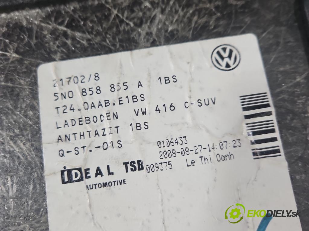 Vw Tiguan I 2007-2016 2.0 tdi 140 HP manual 103 kW 1968 cm3 5- koberec do auta kufra: 5N0858855A