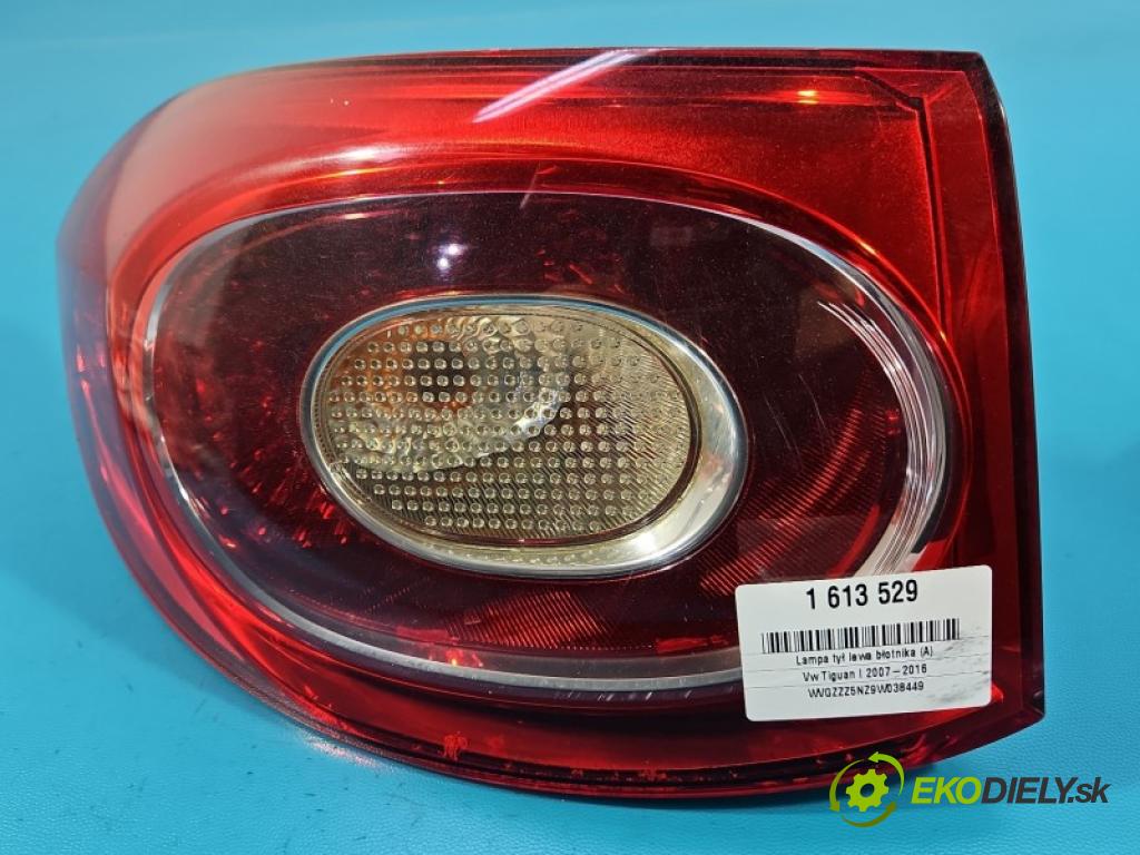 Vw Tiguan I 2007-2016 2.0 tdi 140 hp manual 103 kW 1968 cm3 5- světlo zadní levé blatník: 5N0945095H