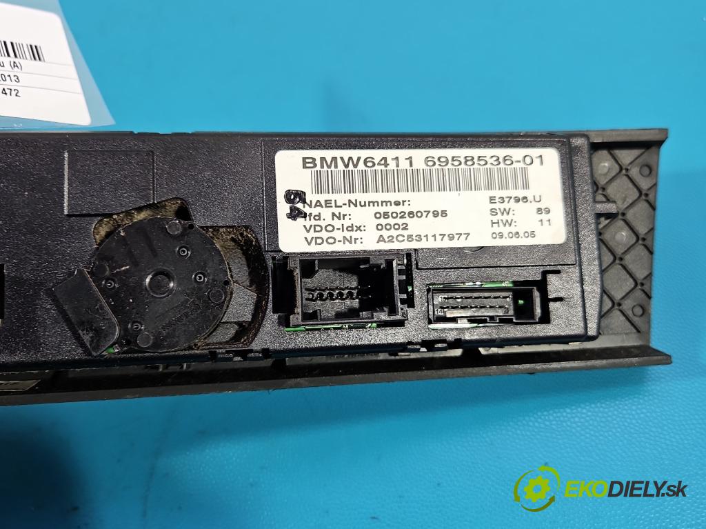 Bmw 3 E90 2005-2013 2.0b 150 hp manual 110 kW 1999 cm3 4- palubní deska panel topení 6958536