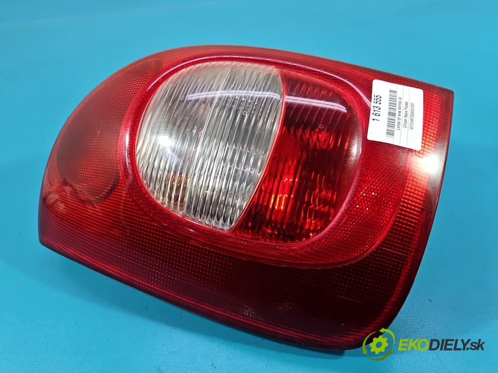 Citroen Xsara Picasso 1.8 16V 116 hp manual 85 kW 1749 cm3 5- světlo zadní levé blatník: 9631564080