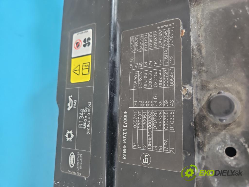 Land rover Range Rover Evoque I 2011-2018 2.0 241KM automatic 177 kW 1999 cm3 5- stěna přední 6G91-8653-AA (Přední výztuha)