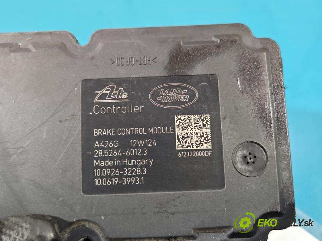 Land rover Range Rover Evoque I 2011-2018 2.0 241KM automatic 177 kW 1999 cm3 5- čerpadlo abs 285264-60123 (Pumpa ABS)