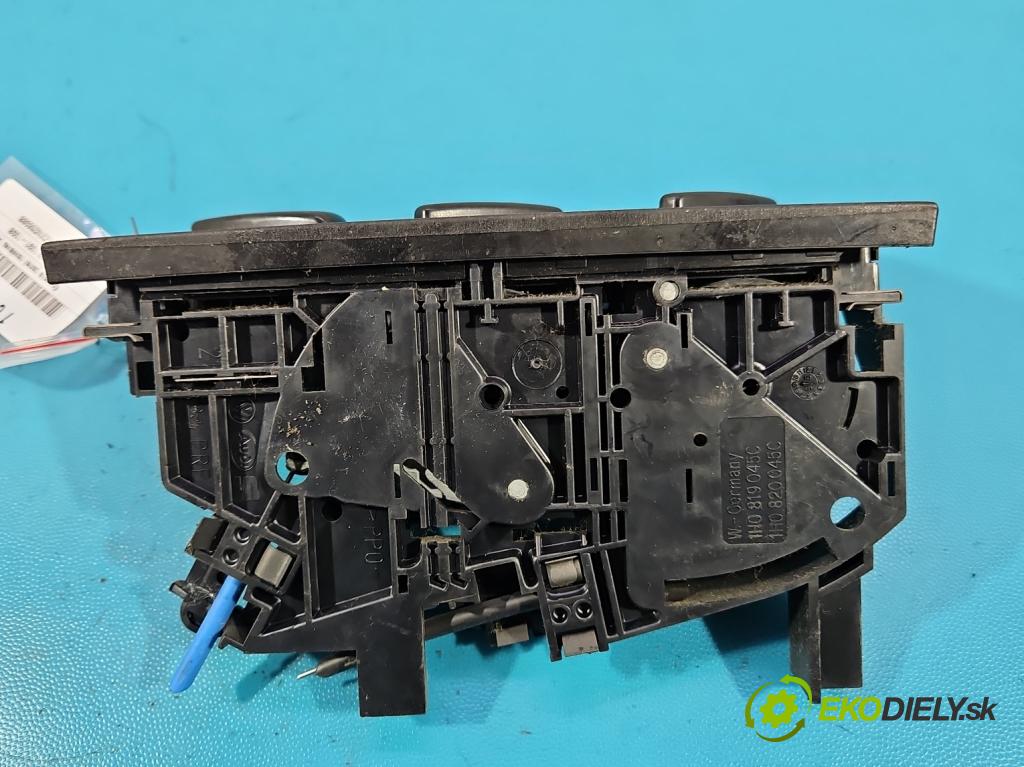 Vw Golf III 1991-1998 1.8 8V 75 HP manual 55 kW 1781 cm3 5- panel kúrenia 1H0819045C