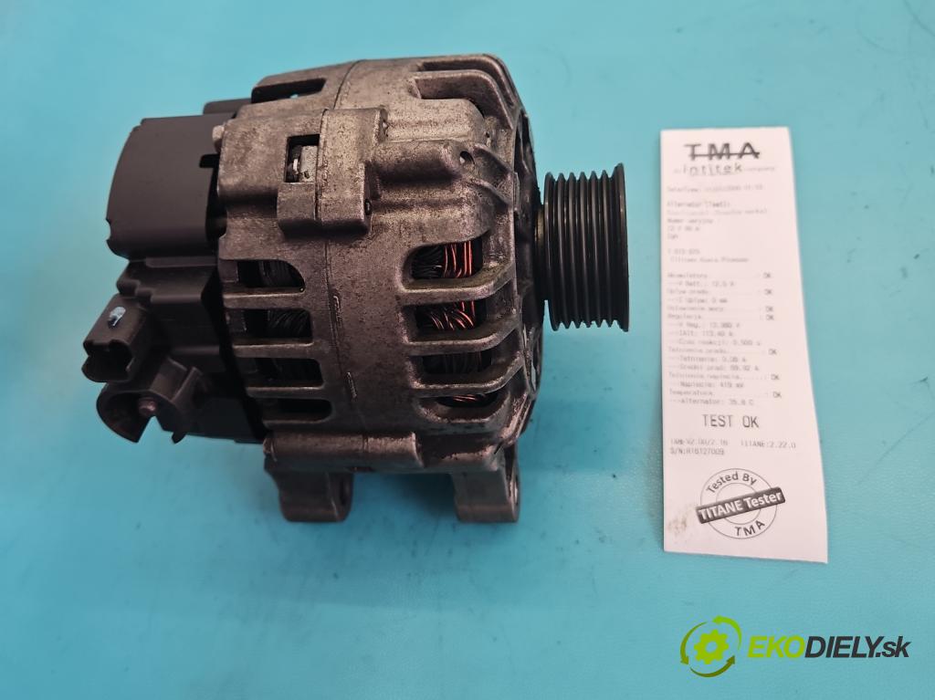 Citroen Xsara Picasso 1.8 16V 116 hp manual 85 kW 1749 cm3 5- Alternator 9649611380 (Alternátor)