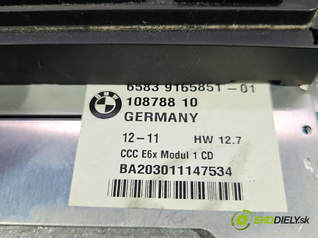 Bmw 3 E90 2005-2013 2.0b 150 HP manual 110 kW 1999 cm3 4- Radio originál 9165851