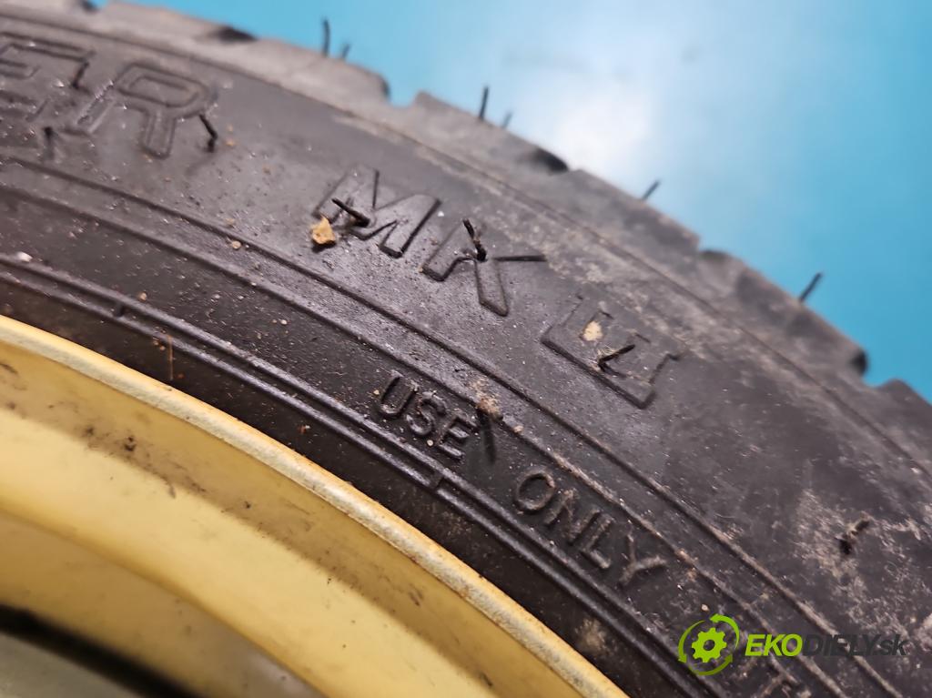 Toyota Yaris I 1999-2005 1.3 vvti 86 HP manual 63 kW 1299 cm3 5- koleso rezervne 14"