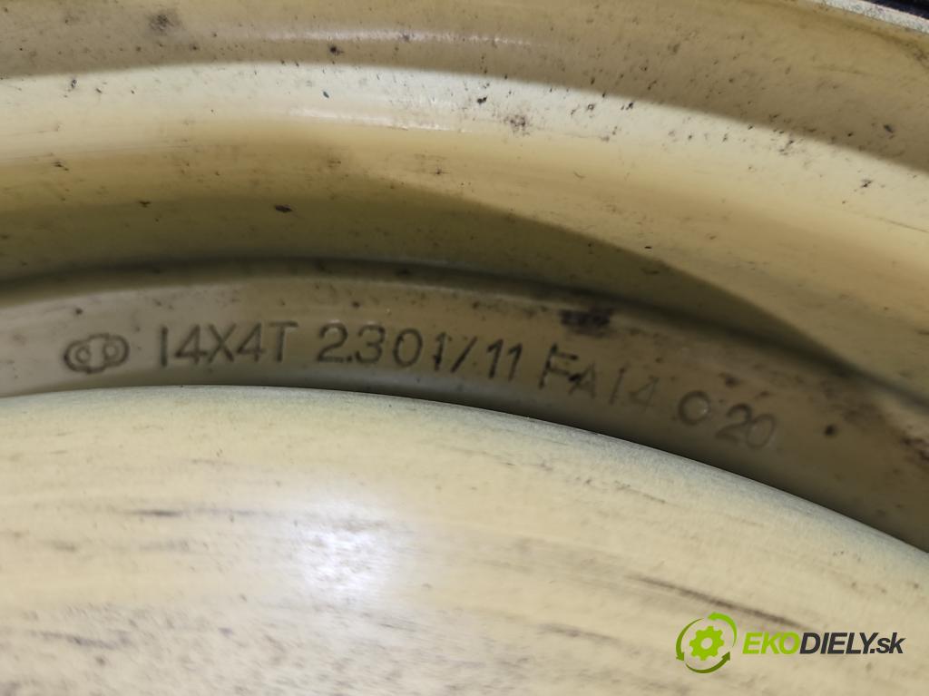 Toyota Yaris I 1999-2005 1.3 vvti 86 HP manual 63 kW 1299 cm3 5- koleso rezervne 14"