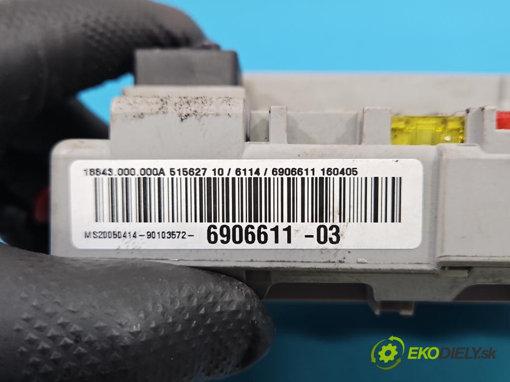 Bmw 3 E90 2005-2013 2.0b 150 hp manual 110 kW 1999 cm3 4- skříňka pojistková 6906611 (Pojistková skříňka)