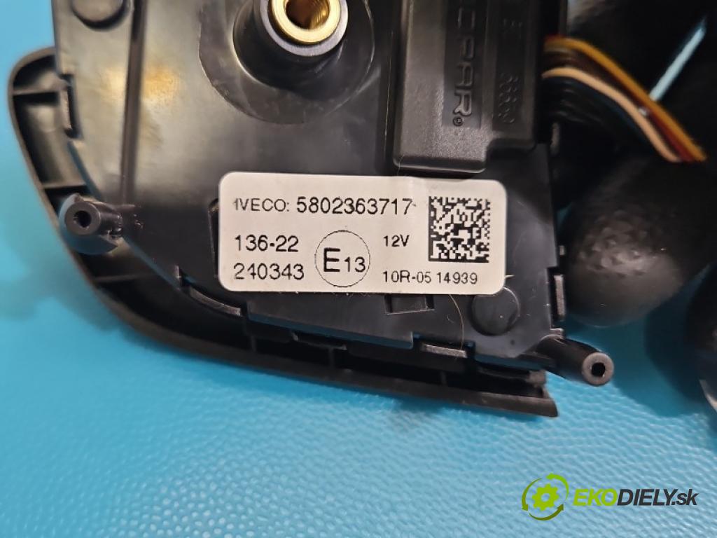 Iveco Daily V 2014- 3.0 hpi 175 hp automatic 129 kW 2998 cm3 2- Přepínač multifunkční: řízení: 5802363717 (Páčky pod volantem)