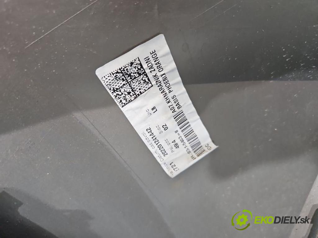 Skoda Fabia IV 2021- 1.0 tsi DLA 110 hp manual 81 kW 999 cm3 5- nárazník zadní 6VE807421 (Klika dveří ostatní)