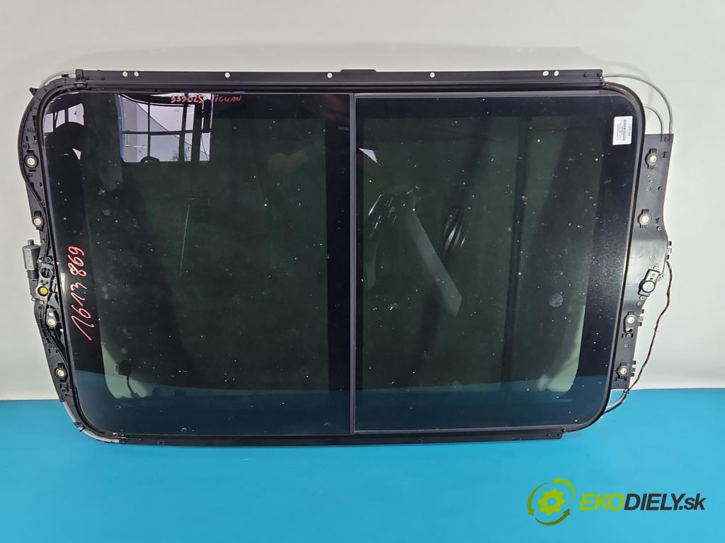 Vw Tiguan I 2007-2016 2.0 tdi 140 hp manual 103 kW 1968 cm3 5- Střešní okno: 5N0877041D (Sklo karoserie)