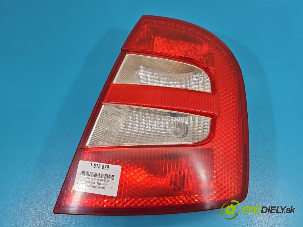 Skoda Fabia I 1999-2007 1.2 12V 64 hp manual 47 kW 1198 cm3 5- světlo zadní pravé blatník: 6Y6945096B