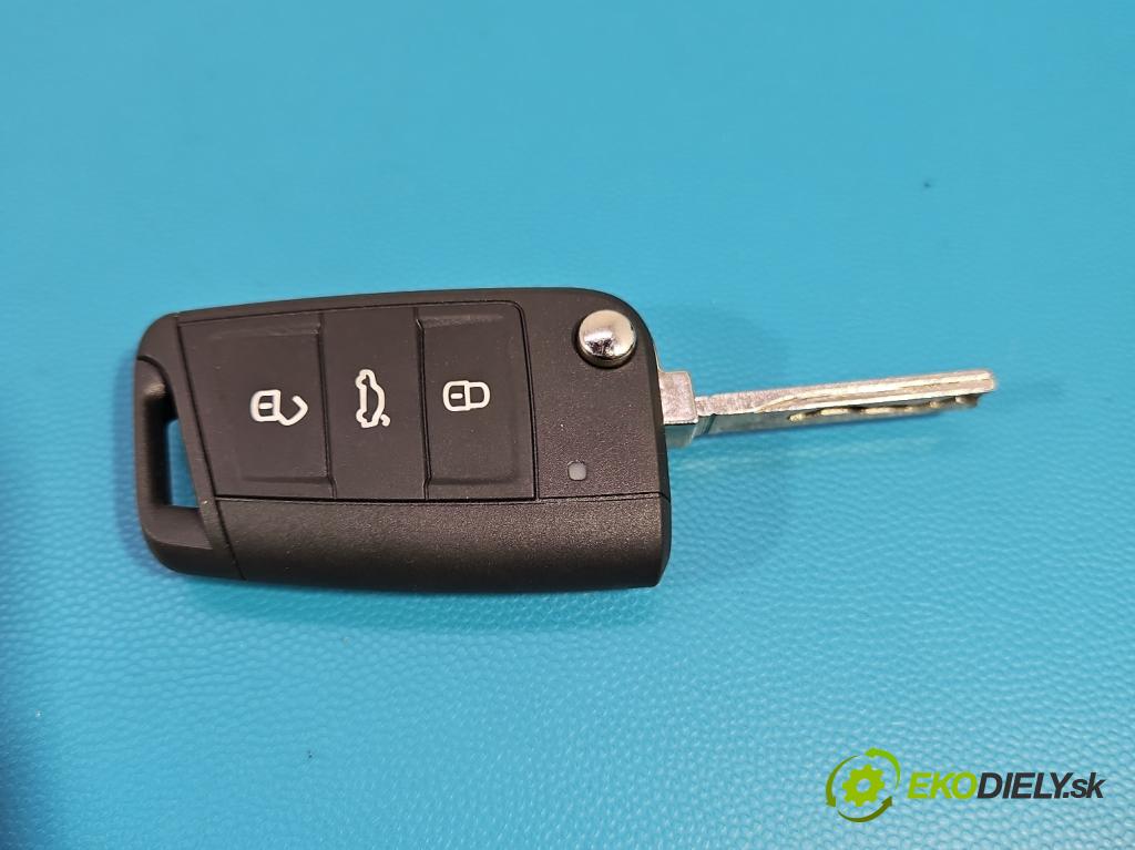 Skoda Fabia IV 2021- 1.0 tsi 110 hp manual 81 kW 999 cm3 5- spínací skříňka 1K0905851 (Spínací skříňka)