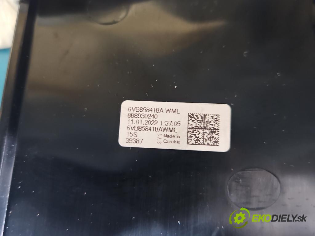 Skoda Fabia IV 2021- 1.0 tsi 110 HP manual 81 kW 999 cm3 5- Mřížka: kúrenia ostatné 888930240