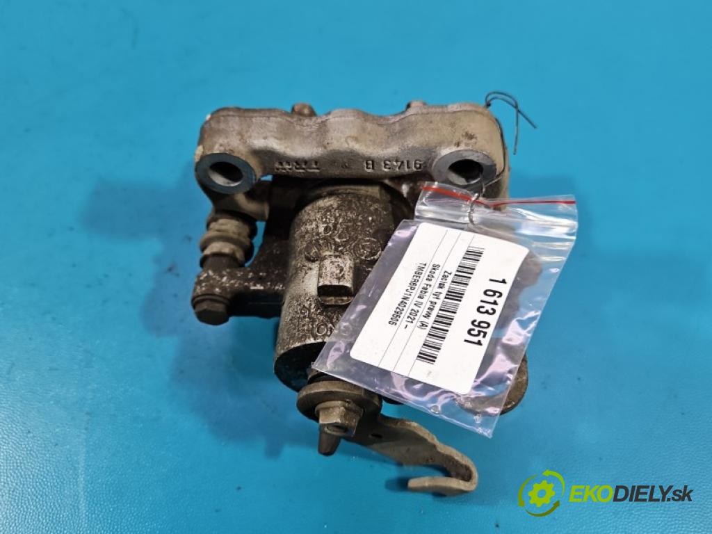 Skoda Fabia IV 2021- 1.0 tsi 110 HP manual 81 kW 999 cm3 5- brzdič zadné pravý  (Kľučka dverí ostatné)