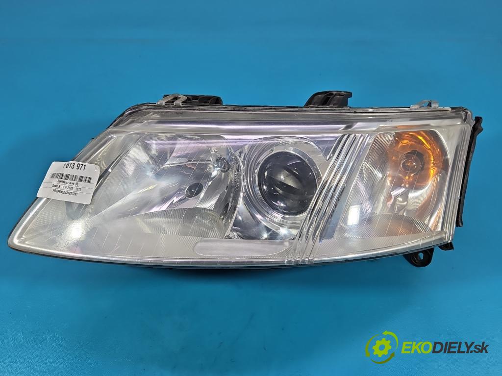 Saab 9-3 II 2002-2012 2.2 TID 125 HP manual 92 kW 2171 cm3 4- Reflektor: ľavý  (Kľučka dverí ostatné)