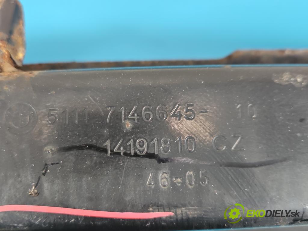 Bmw 3 E90 2005-2013 2.0b 150 HP manual 110 kW 1999 cm3 4- výstuha nárazník predné 51117146645-10