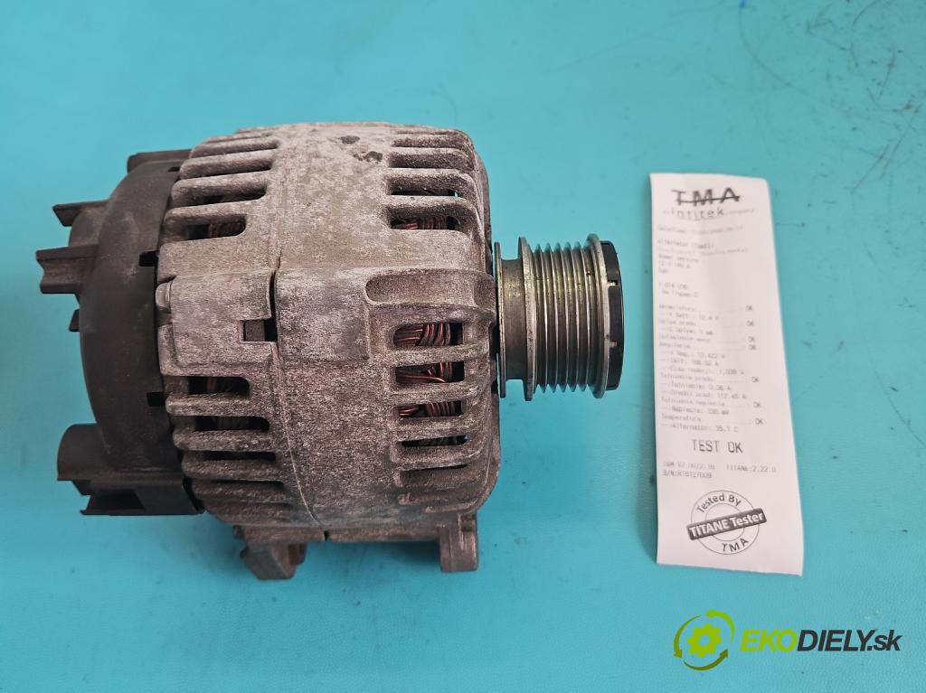 Vw Tiguan I 2007-2016 2.0 tdi 140 hp manual 103 kW 1968 cm3 5- Alternator 06F903023C (Alternátor)