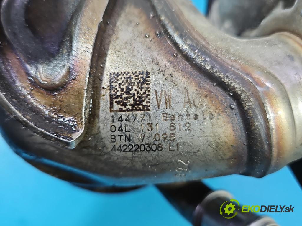 Skoda Octavia III 2013- 2.0 tdi 184 hp automatic 135 kW 1968 cm3 5- Chladič spalin 04L131512