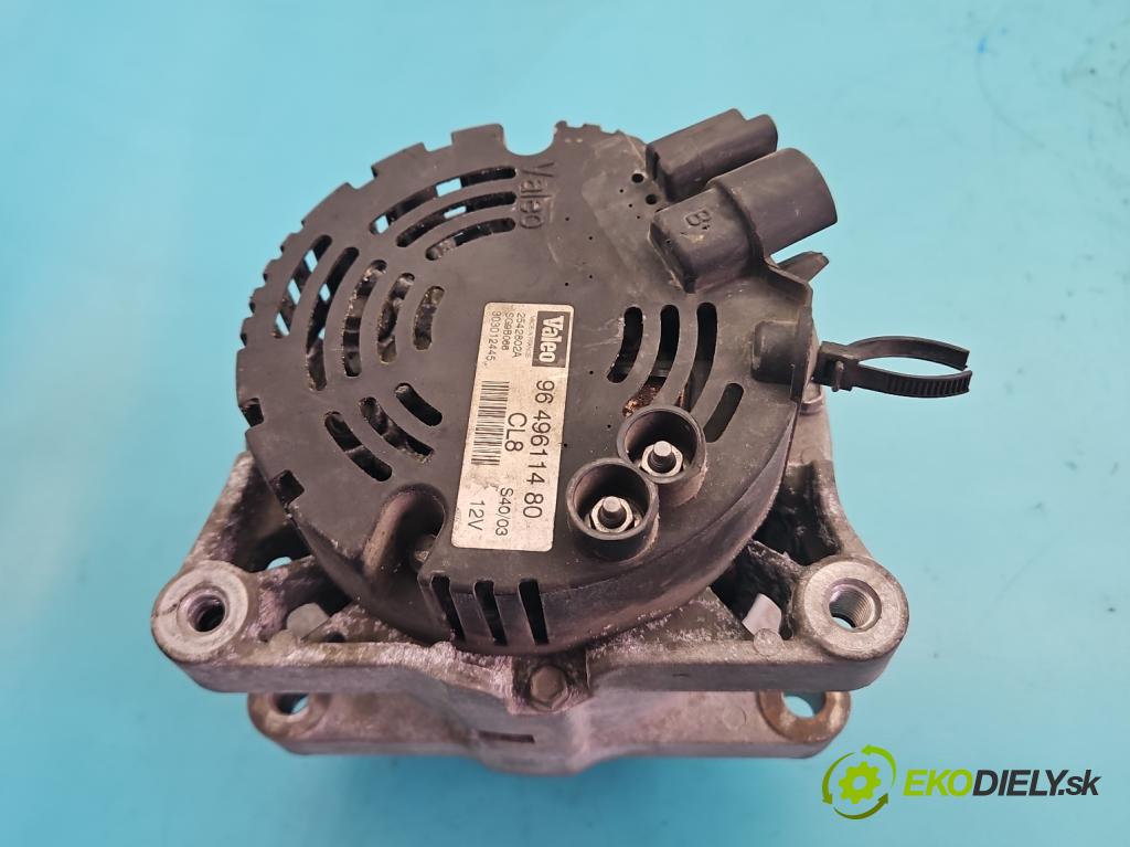 Peugeot 307 2.0 16V 136hp manual 100 kW 1997 cm3 5- Alternator 9649611480 (Alternátor)