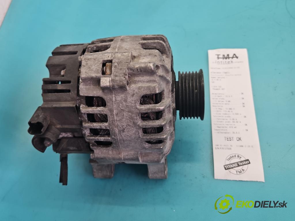Peugeot 307 2.0 16V 136hp manual 100 kW 1997 cm3 5- Alternator 9649611480 (Alternátor)