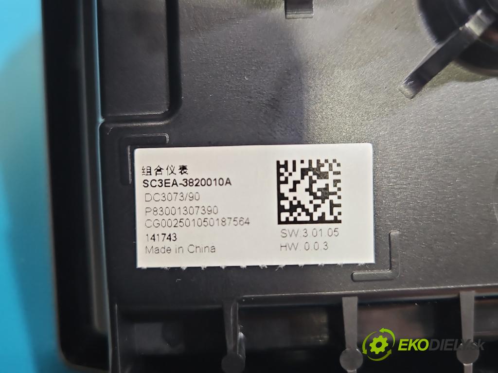BYD ATTO 2 0.0 177 HP automatic 130 kW 5- prístrojovka/ budíky SC3EA-3820010A (Prístrojová doska)