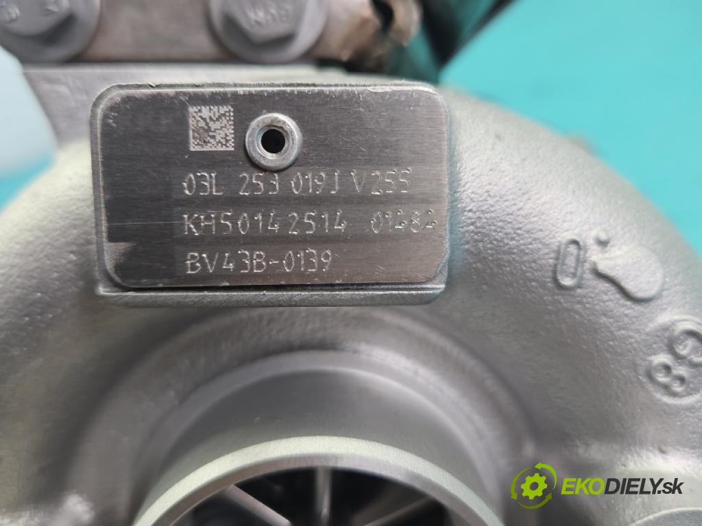Vw Tiguan I 2007-2016 2.0 tdi 140 hp manual 103 kW 1968 cm3 5- Turbodmychadlo repasováno BV43B-0139