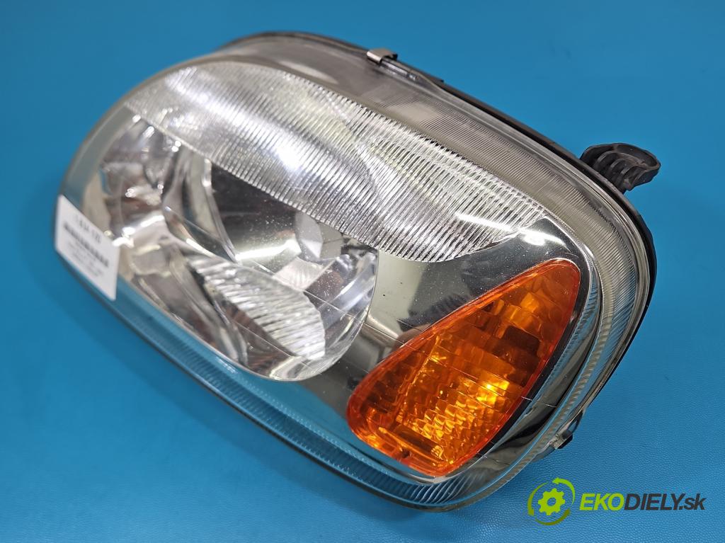 Nissan Micra K11 1992-2003 1.0 16V 60 HP manual 44 kW 998 cm3 3- Reflektor: ľavý  (Kľučka dverí ostatné)
