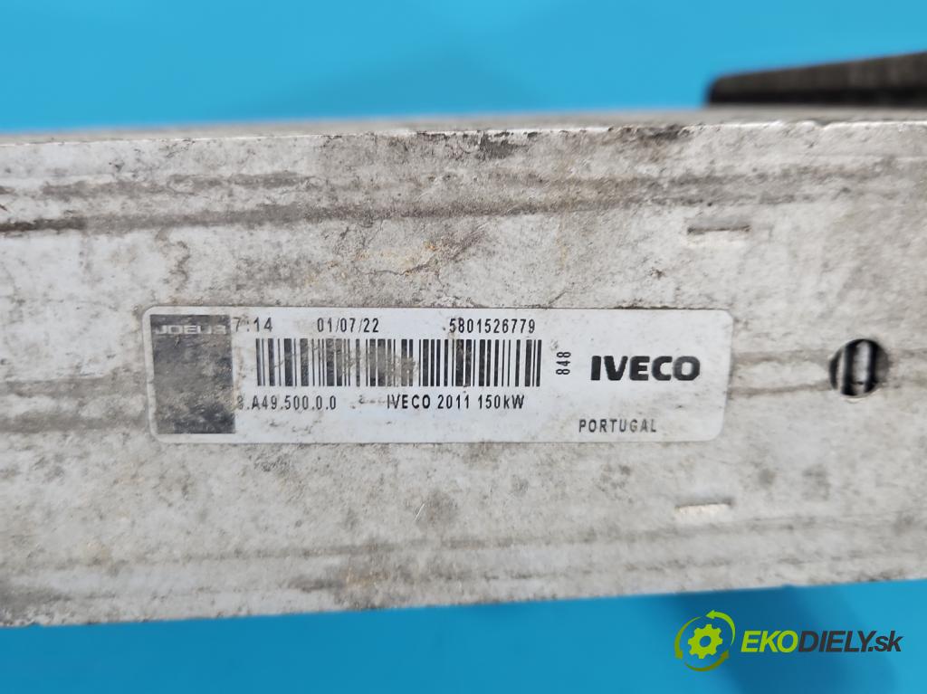 Iveco Daily V 2014- 3.0 hpi 175 HP automatic 129 kW 2998 cm3 2- Intercooler 5801526779 (Intercooler (chladič nasávaného vzduchu))