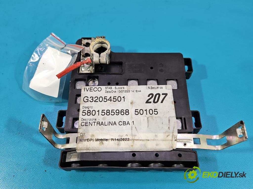 Iveco Daily V 2014- 3.0 hpi 175 hp automatic 129 kW 2998 cm3 2- kontakt plusová 5801585968
