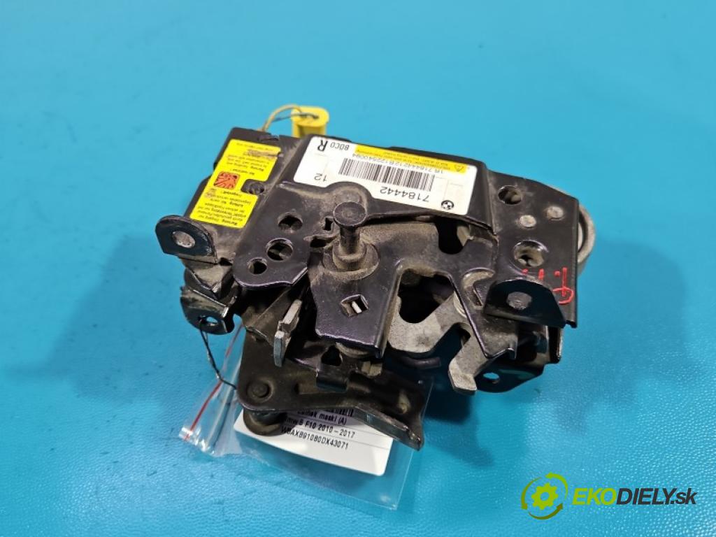 Bmw 5 F10 2010-2017 2.0d 218 hp automatic 160 kW 1995 cm3 5- zámek kapoty 7184442