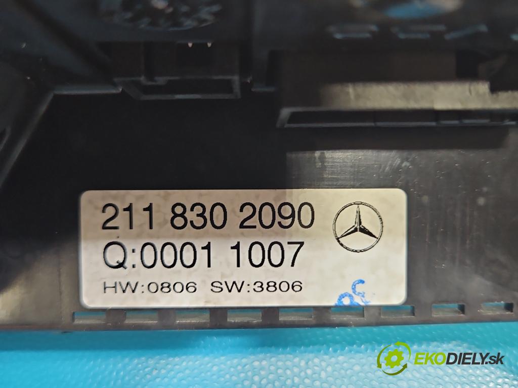 Mercedes E W211 2002-2009 3.5 V6 272964 272 HP automatic 200 kW 3498 cm3 5- panel kúrenia 2118302090