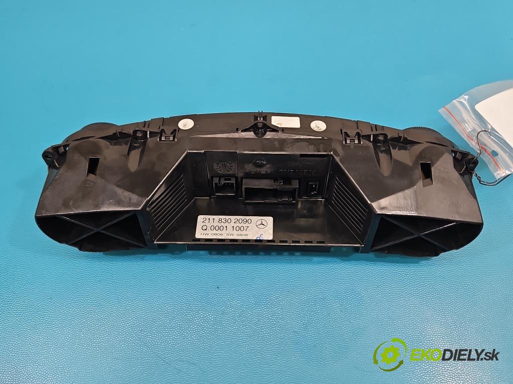 Mercedes E W211 2002-2009 3.5 V6 272964 272 HP automatic 200 kW 3498 cm3 5- panel kúrenia 2118302090