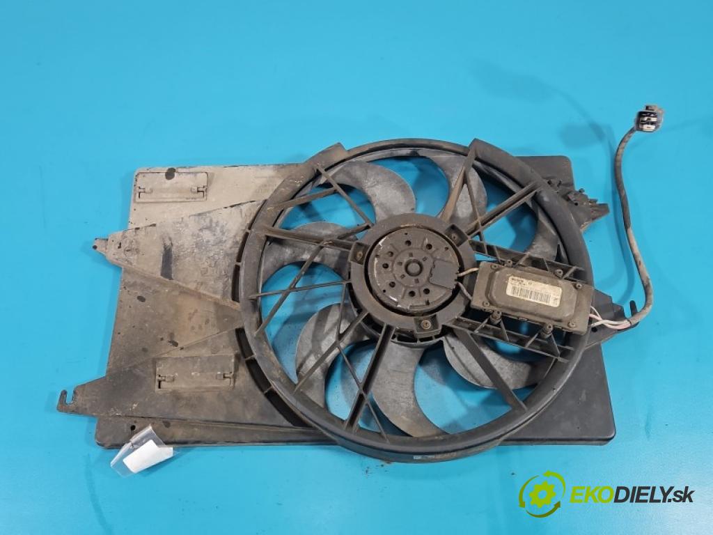 Ford Mondeo Mk3 2000-2007 2.0 tdci 131 hp manual 96 kW 1997 cm3 5- ventilátor chladič 1137328081
