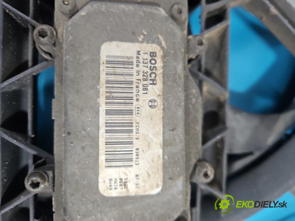 Ford Mondeo Mk3 2000-2007 2.0 tdci 131 hp manual 96 kW 1997 cm3 5- ventilátor chladič 1137328081