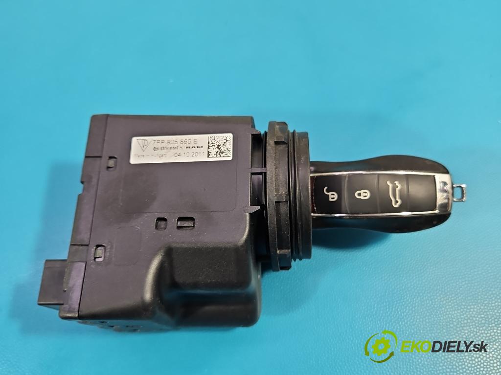 Porsche Cayenne II 2010-2017 3.0d 245KM automatic 180 kW 2967 cm3 5- spínací skříňka 7PP905865E (Spínací skříňka)