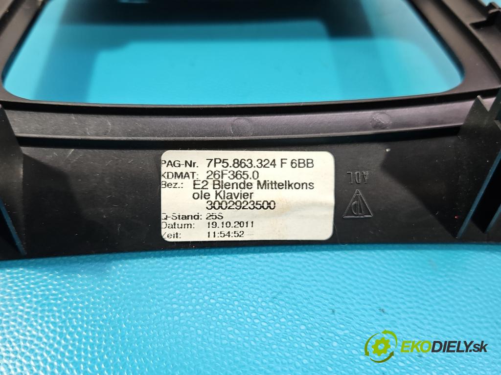 Porsche Cayenne II 2010-2017 3.0d 245KM automatic 180 kW 2967 cm3 5- lišta ozdobná interiéry: