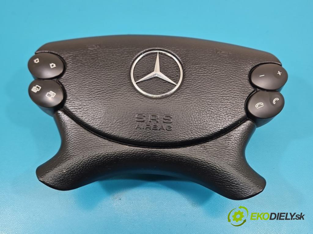 Mercedes E W211 2002-2009 3.5 V6 272964 272 hp automatic 200 kW 3498 cm3 5- Polštář: vzduch: Řidič:  (Airbag)