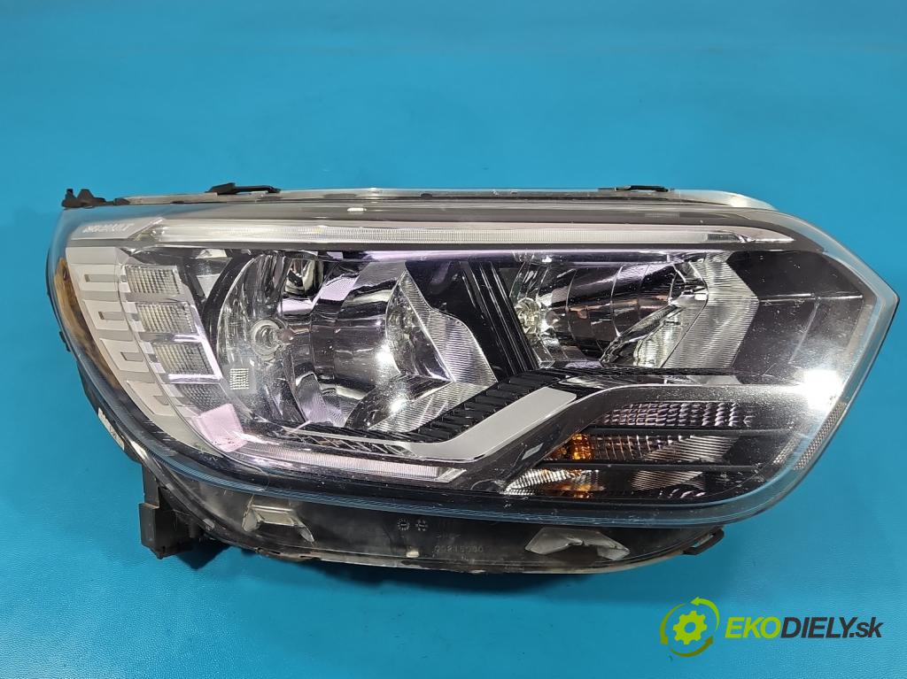 Renault Express 1.5 dci 95 HP manual 70 kW 1461 cm3 5- Reflektor: pravý 260105660R (Svetlo predné pravé)